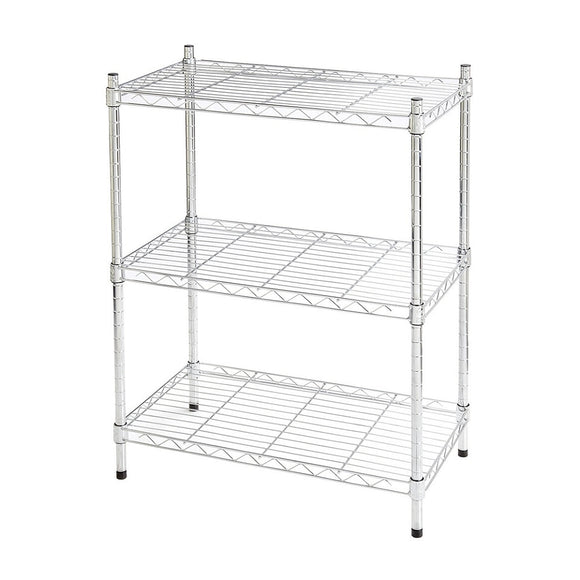 Realspace Outlet Wire Shelving, 3-Shelves, 30