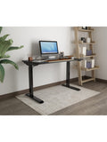FlexiSpot Vici 48"W Quick-Install Height-Adjustable Desk, Black
