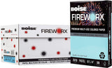 Boise FIREWORX Premium Multi-Use Colored Paper, 8 1/2 x 14, Bottle Rocket Blue (Case or Ream)