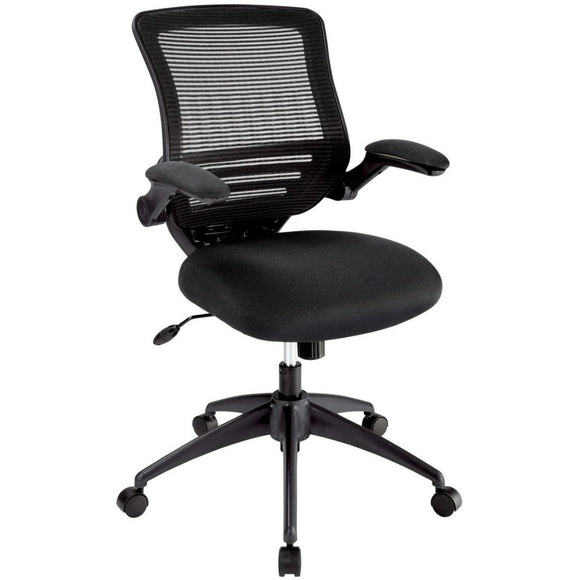 Realspace Outlet Calusa Mesh Mid-Back Manager's Chair, Black