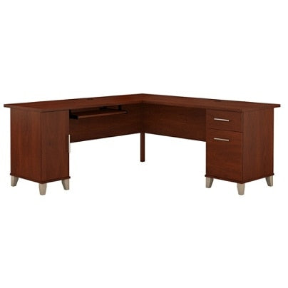 (Scratch & Dent) Bush Furniture Somerset L Shaped Desk, 72