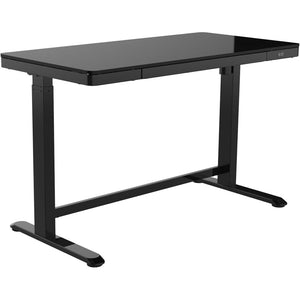 Realspace Outlet 48"W Electric Height-Adjustable Standing Desk, Black