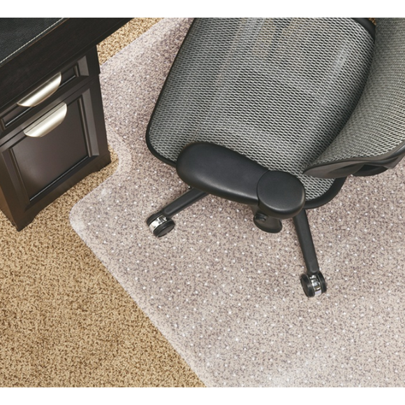Realspace Outlet Economy Studded Chair Mat For Low-Pile Carpets, 36