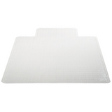 Realspace Outlet Economy Studded Chair Mat For Low-Pile Carpets, 36" x 48", Clear