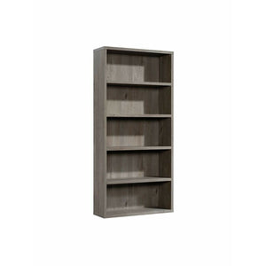 Sauder Outlet Optimum Bookcase, 73-1/2", 5 Shelves, Mystic Oak