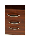 (Scratch & Dent) Bush Business Furniture Components Elite 48"W x 30"D Desk With 3-Drawer Mobile Pedestal, Hansen Cherry