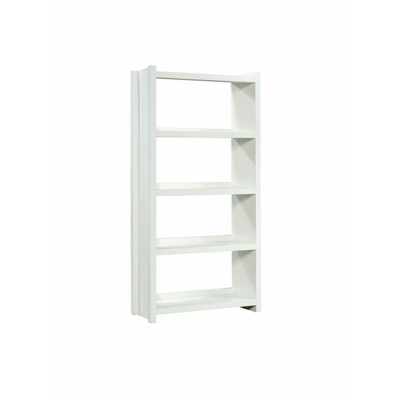 (Scratch and Dent) Sauder Outlet Homeplus Bookcase, 4 Shelf, White
