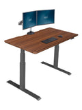 (Scratch and Dent) Vari Electric Standing Desk, 60"W, Darkwood
