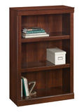 (Scratch & Dent) Realspace Outlet 45"H 3-Shelf Bookcase, Mulled Cherry