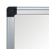 MasterVision Outlet Maya Gold Ultra Magnetic Dry-Erase Whiteboard, Lacquered Steel, 48" x 96", Aluminum Frame
