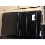 Pre-Owned 3 Drawer Box/Box/File, Black