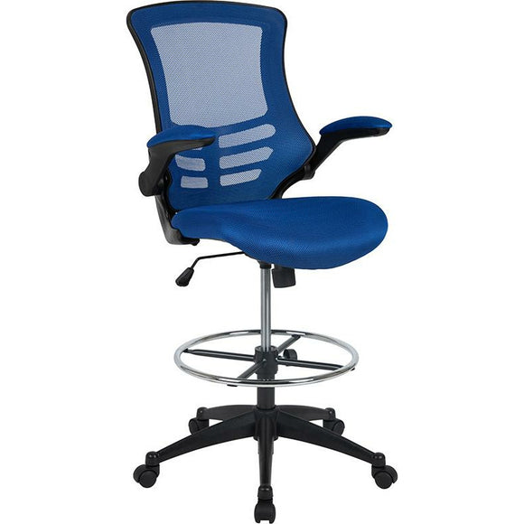 Mid-Back Mesh Ergonomic Drafting Chair