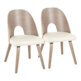 Generous Visitor Chair, Set of Two