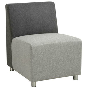 Empresario Stone Reception Armless Chair