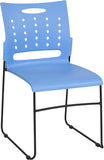 Samson Series 881 lb. Capacity Sled Base Stack Chair with Air-Vent Back