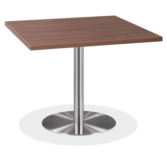 Empresario OX Reception Table, Silver Round Base