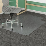 SuperMat Studded Beveled Mat for Medium Pile Carpet, 36 x 48", Clear