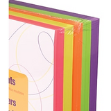 Color Print Outlet Paper, 8 1/2'' X 14'', Assorted Brands, Color, Weight, and Brightness