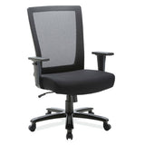 Empresario Big and Tall High Back Chair with Black Frame