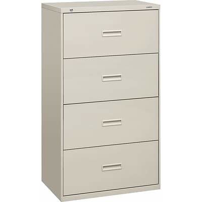 (Scratch & Dent) Basyx by HON® 400-Series 4-Drawer Lateral File, 53 1/4