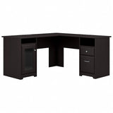 Bush Furniture Cabot L Shaped Desk, Espresso Oak (WC31830-03K)