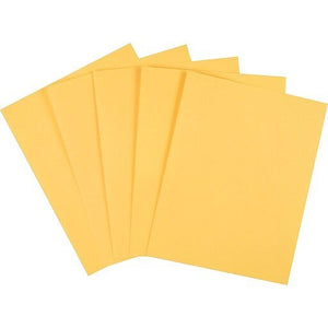 (Open Ream) Pastel Multipurpose Paper, 20 lbs, 8.5" x 11", Golden Rod (Case or Ream)