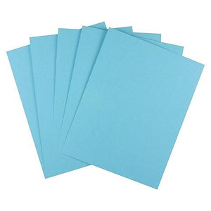 Brights Multipurpose Paper, 20 lbs, 8.5" x 11", Blue (Case or Ream)