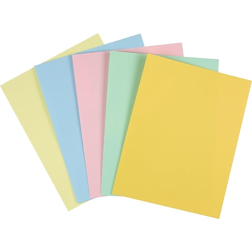 (Open Ream) Pastel Multipurpose Paper, 20 lbs, 11