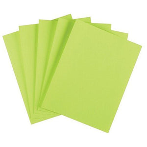 (Open Ream) Brights Multipurpose Paper, 24 lbs, 8.5" x 11", Lime (Case or Ream)