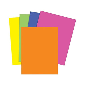 (Open Ream) Brights Multipurpose Paper, 24 lbs, 8.5" x 11", Assorted (Case or Ream)