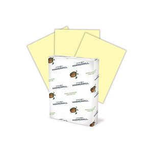 Hammermill Fore MP Multipurpose Paper, 20 Lbs., 8.5" x 11", Canary