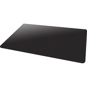 Deflect-O Black Mat Standard 45" x 53'' Rectangular Chair Mat for Hard Floor, Resin