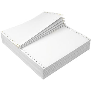 Multipurpose Outlet Computer Paper, 9 1/2" x 5 1/2" Business Paper, 15 lbs., 100 Brightness