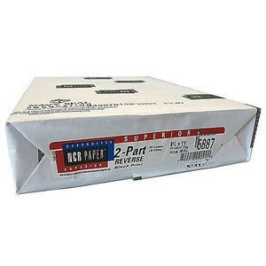 NCR Paper Superior 8.5" x 11" Carbonless Paper, 20 lbs, 92 Brightness, 500/Ream