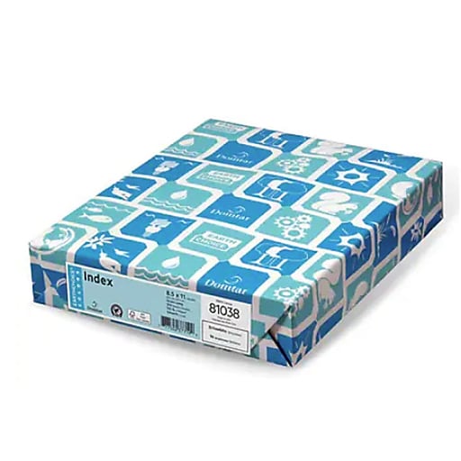 Domtar EarthChoice Index Paper, 110 lbs, 8.5
