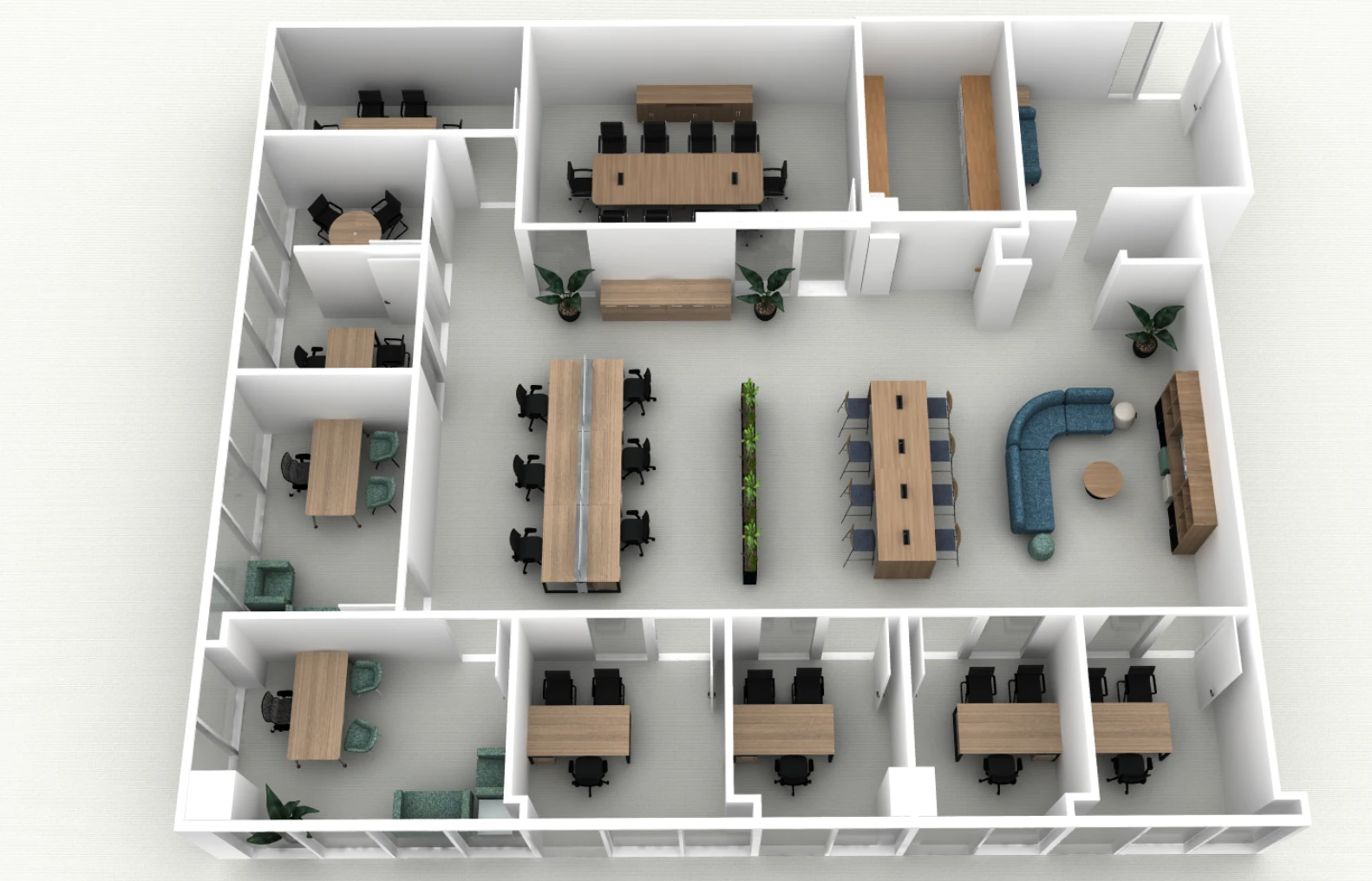 The 3D plan